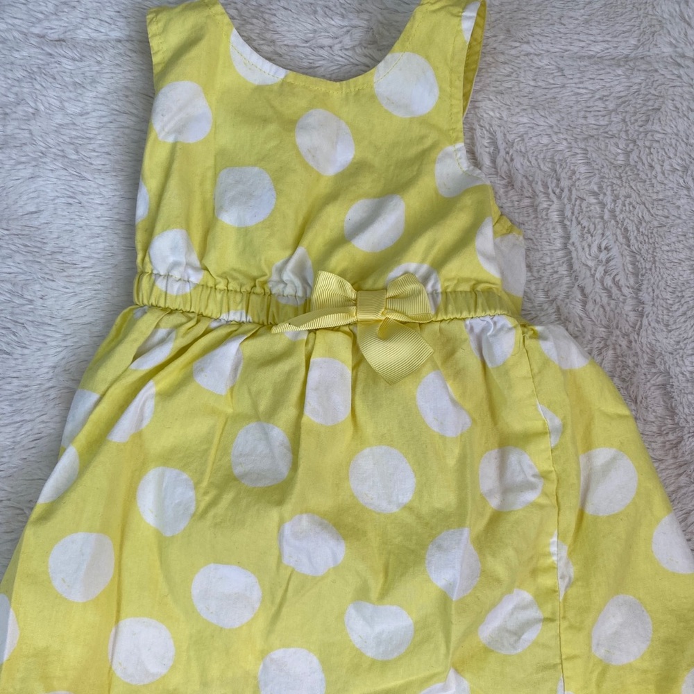Yellow Sun Dress Size 12 Month